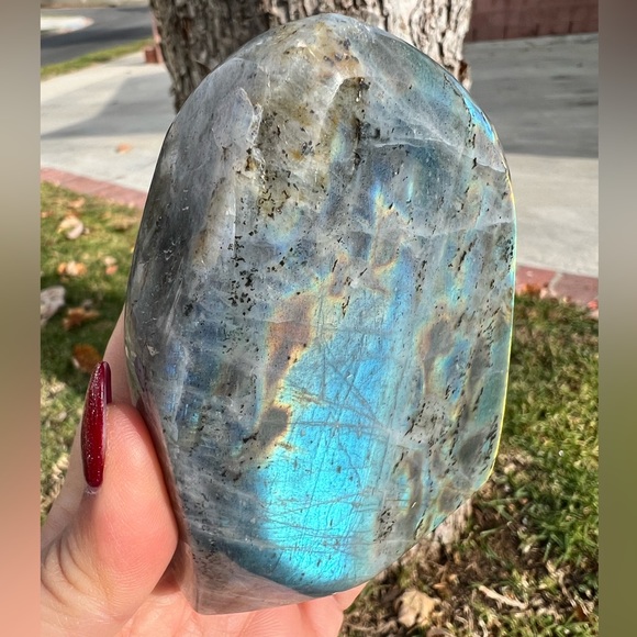 Labradorite Free Form Mix Color - Blue Base Flash - Picture 3 of 5